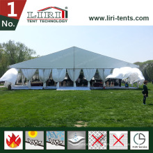 25m Clear Span temporäres großes Zelt für Restaurant